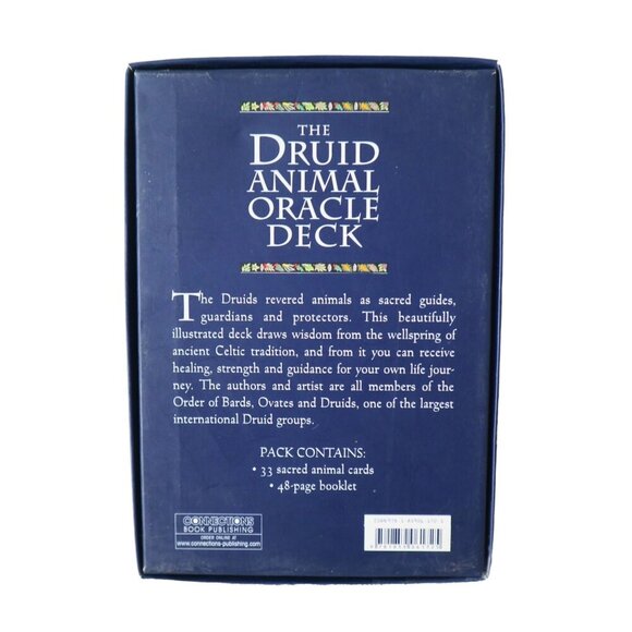 Druid Animal Oracle Deck Tarot Cards Philip Carr-Gomm - Picture 2 of 6